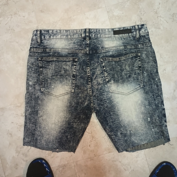 denim shorts - Picture 2 of 2